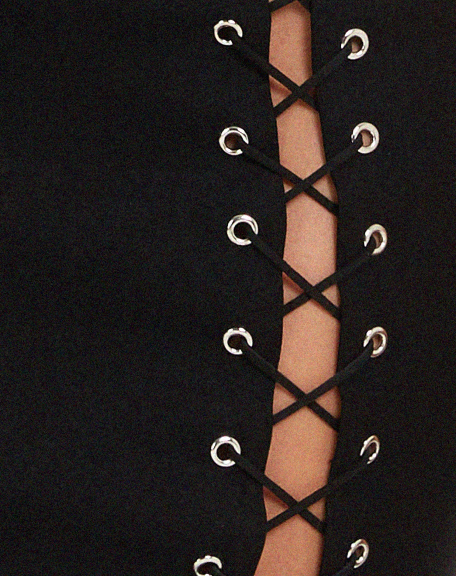 Apisa Bandeau Mini Dress In Black 5 Apisa Bandeau Mini Dress In Black - Image 5