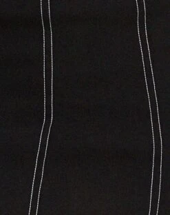 Livadia Mini Dress In Black -Outlet Modi Vora Store BALIMA DRESS BLACK W IVORY STITCH 12215D7 1