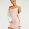 Batavia Mini Dress In Blurred Orchid Pink