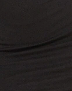 Bitna Mini Dress In Black -Outlet Modi Vora Store BITNA DRESS BLACK SLINKY 117D768