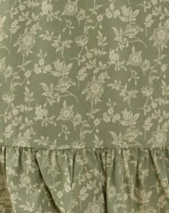 Carole Mini Dress In Ditsy Floral Green -Outlet Modi Vora Store CAROLE MINI DRESS DITSY MIX FLORAL GREEN CAROLE MINI DRESS DITSY MIX FLORAL GREEN0D3