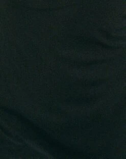 Codaline Mini Dress With Rosette Detail In Black -Outlet Modi Vora Store CODALINE MINI DRESS ROSETTE BLACK 2 D