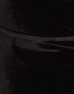 Duri Mini Dress In Black Velvet -Outlet Modi Vora Store DURI DRESSS BLACK VELVET 17579D6