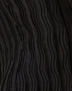 Estonia Midi Dress In Crinkle Black -Outlet Modi Vora Store ESTONIA MIDI DRESS BLACK 7133D0