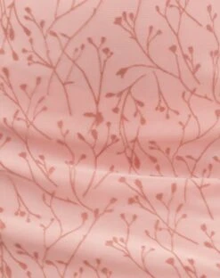 Evira Mini Dress In Shadow Floral Pink -Outlet Modi Vora Store EVIRA DRESS SHADOW FLORAL PINK FLOCKED MESH20127D0