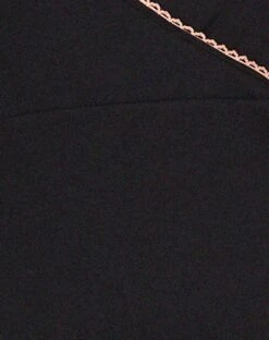 Flora Ballet Mini Dress In Jersey Black -Outlet Modi Vora Store FLORA BALLET JERSEY DRESS18707D4