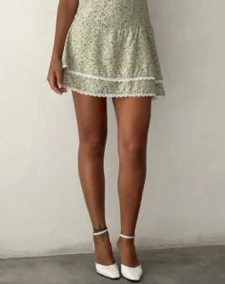 Flossie Mini Dress In Parma Violet -Outlet Modi Vora Store FLOSSIE DRESS PARMA VIOLET 1