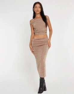 Gadis Slinky Midi Skirt In Neutral -Outlet Modi Vora Store GADIS SKIRT SLINKY CREPE NEUTRAL 134355 7ea22678 ebf1 4122 b1ab 553813ca83ba