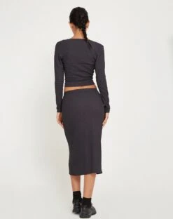 Hadley Midi Skirt In Crinkle Charcoal -Outlet Modi Vora Store GINNY TOP AND TULUS SKIRT CHARCOAL CRINKLE167135 0a3f3bda ae74 416f 97e6 95835fcbf3ce