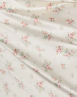 Jinora Midi Dress In Satin Vintage Rose Garland 15 Jinora Midi Dress In Satin Vintage Rose Garland -Outlet Modi Vora Store JINORA DRESS SATIN VINTAGE ROSE GARLAND D