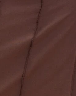 Karlesa Asymmetric Midi Skirt In Deep Taupe 11 Karlesa Asymmetric Midi Skirt In Deep Taupe -Outlet Modi Vora Store KARLESA SKIRT DEEP TAUPE18969D0