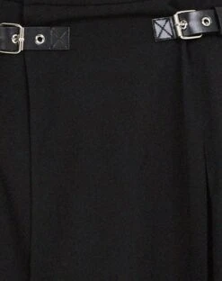 Kozani Midi Skirt In Black -Outlet Modi Vora Store KOZANI SKIRT BLACK 135D691