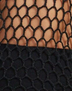 Levio Midi Dress In Black -Outlet Modi Vora Store LEVIO DRESS BLACK12183D8