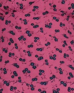 Lieva Midi Dress In Raspberry Floral -Outlet Modi Vora Store LIEVA DRESS RAPSBERRY FLORAL 32D35 copy