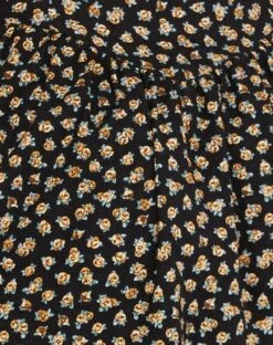 Lilibeth Mini Dress In Ditsy Floral Bronze -Outlet Modi Vora Store LILIBETH DRESS DITSY FLORAL BRONZE 12606D8