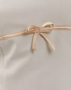 Merila Bandeau Mini Dress In Ivory Soft Tailoring -Outlet Modi Vora Store MERILA DRESS IVORY 2093D11