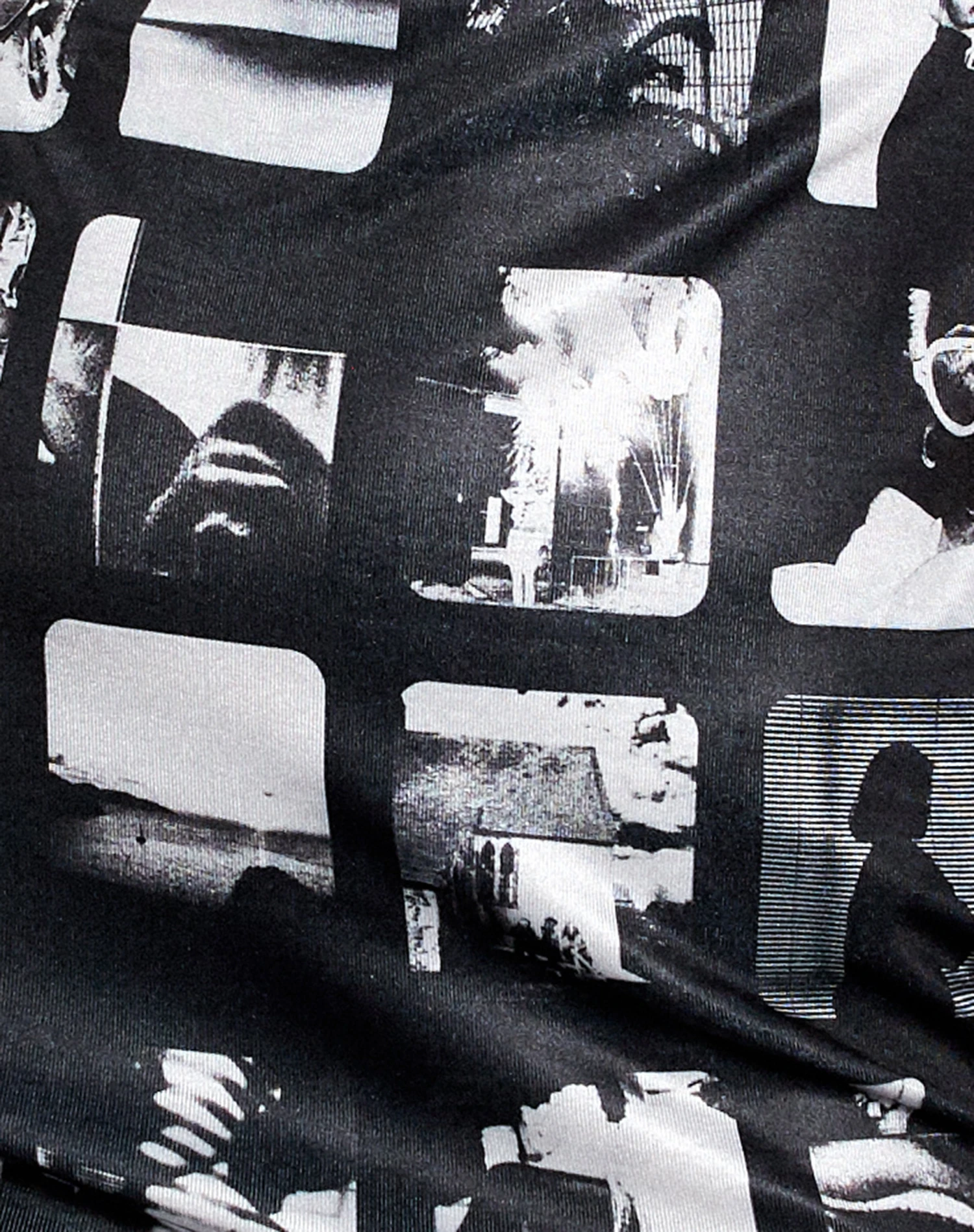 Jesilia Mini Dress In Mono Photographic Black 8 Jesilia Mini Dress In Mono Photographic Black - Image 8