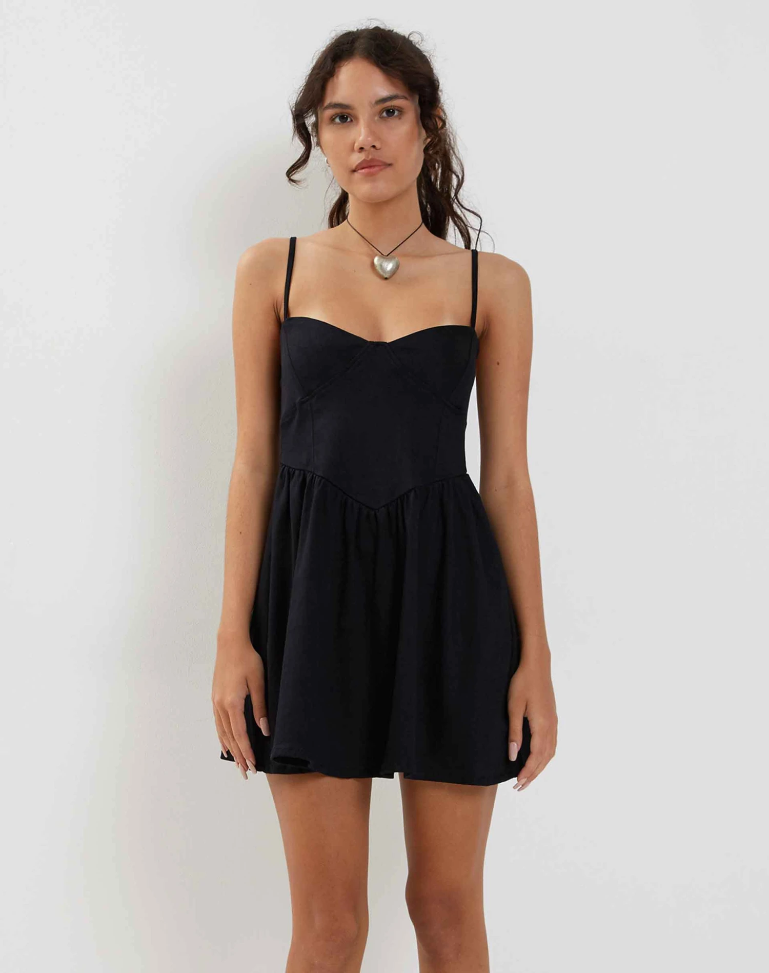 Nanisa Mini Dress In Black 2 Nanisa Mini Dress In Black - Image 2