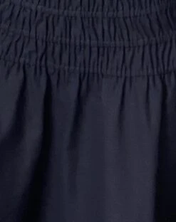 MOTEL X JACQUIE Neleta Shirred Waist Midi Skirt In Black -Outlet Modi Vora Store NELETA SKIRT BLACK 13 D