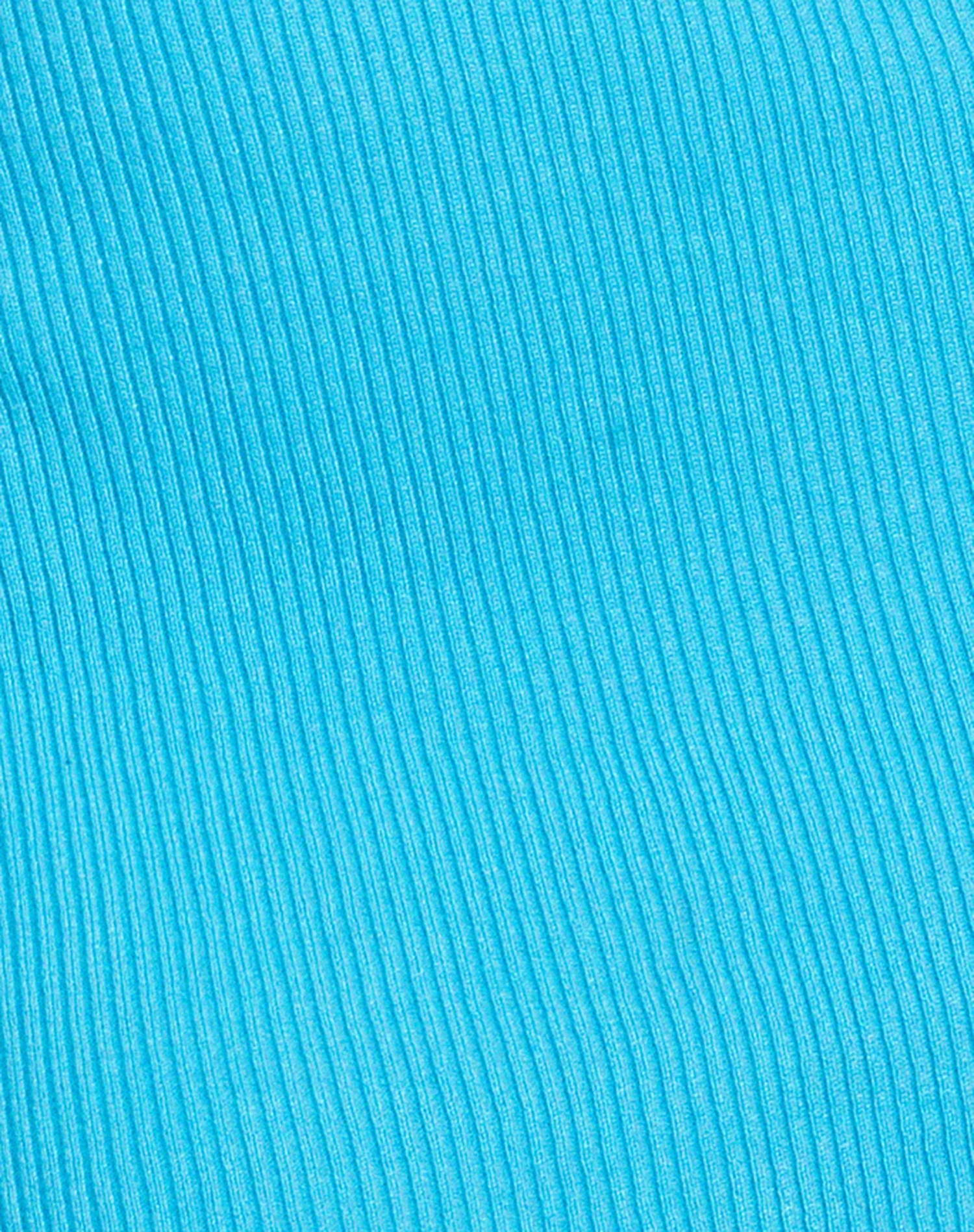 Ortaka Mini Dress In Rib Blue 5 Ortaka Mini Dress In Rib Blue - Image 5