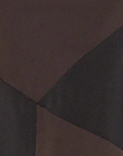 Perlita Midi Dress In Two Tone Black Satin -Outlet Modi Vora Store PERLITA DRESS PANELLED SATIN 16933D8