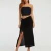 Priyan Midi Skirt In Black