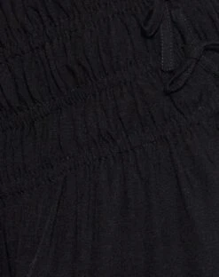 Rikako Shirred Mini Skirt In Black -Outlet Modi Vora Store RAYMI TOP BLACK RIKAKO SKIRT BLACK