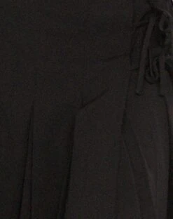 Madelyn Pleated Midi Skirt In Black -Outlet Modi Vora Store RESHOOT BOVITA TOP WHITE MADELYN SKIRT BLACK 179748D