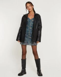 Dammy Mesh Mini Dress In Tonal Blue Paisley -Outlet Modi Vora Store RESHOOT DAMMY DRESS MESH TONAL PURPLE PAISLEY160551 1