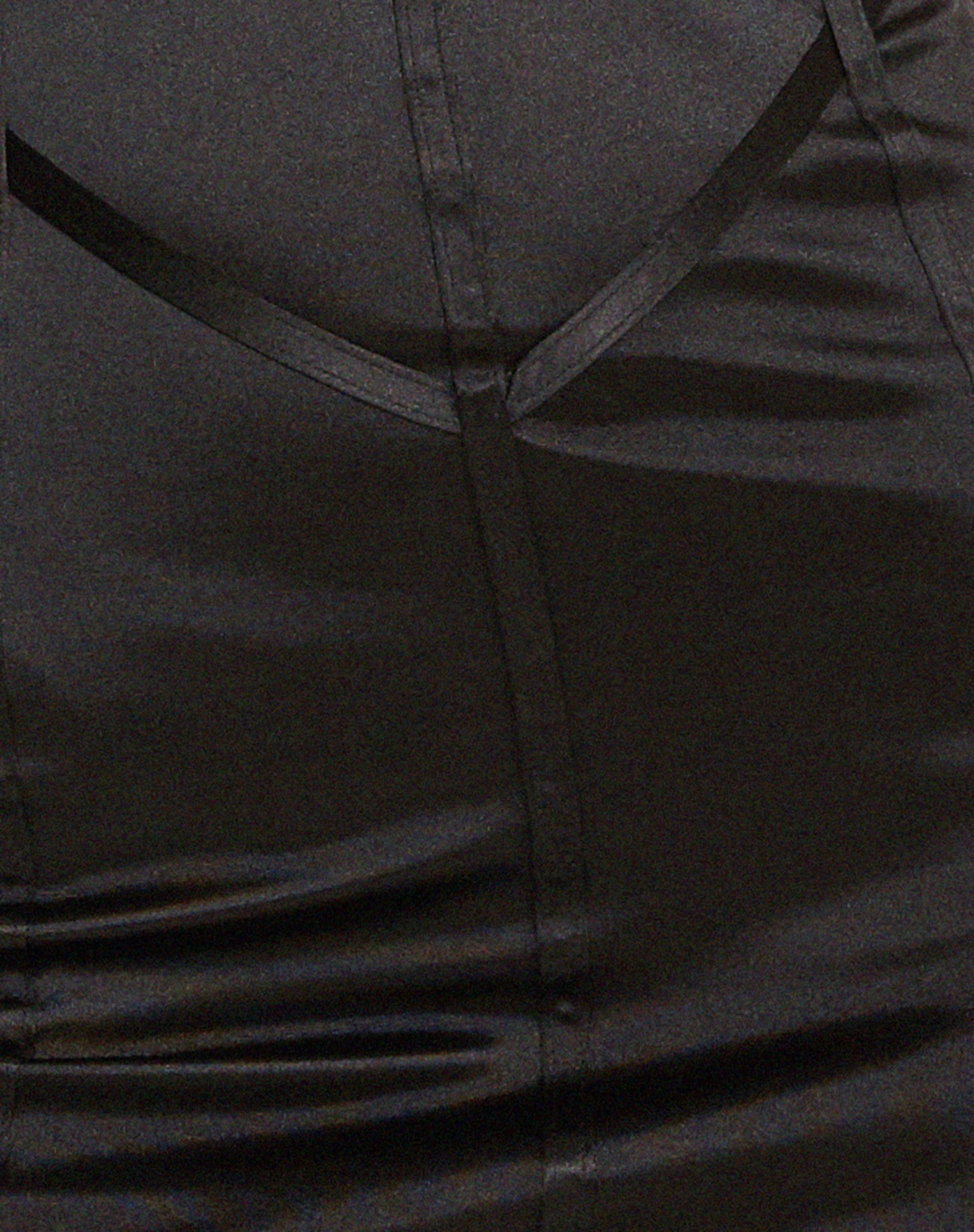 Ephy Mini Dress In Satin Black 7 Ephy Mini Dress In Satin Black - Image 7