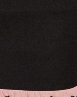 Imar Mini Skirt In Black With Pink Mesh Ruffle 11 Imar Mini Skirt In Black With Pink Mesh Ruffle -Outlet Modi Vora Store RESHOOT IMAR SKIRT IDALIA CORSET TOP BLACK PINK MESH RUFFLE 18016D1