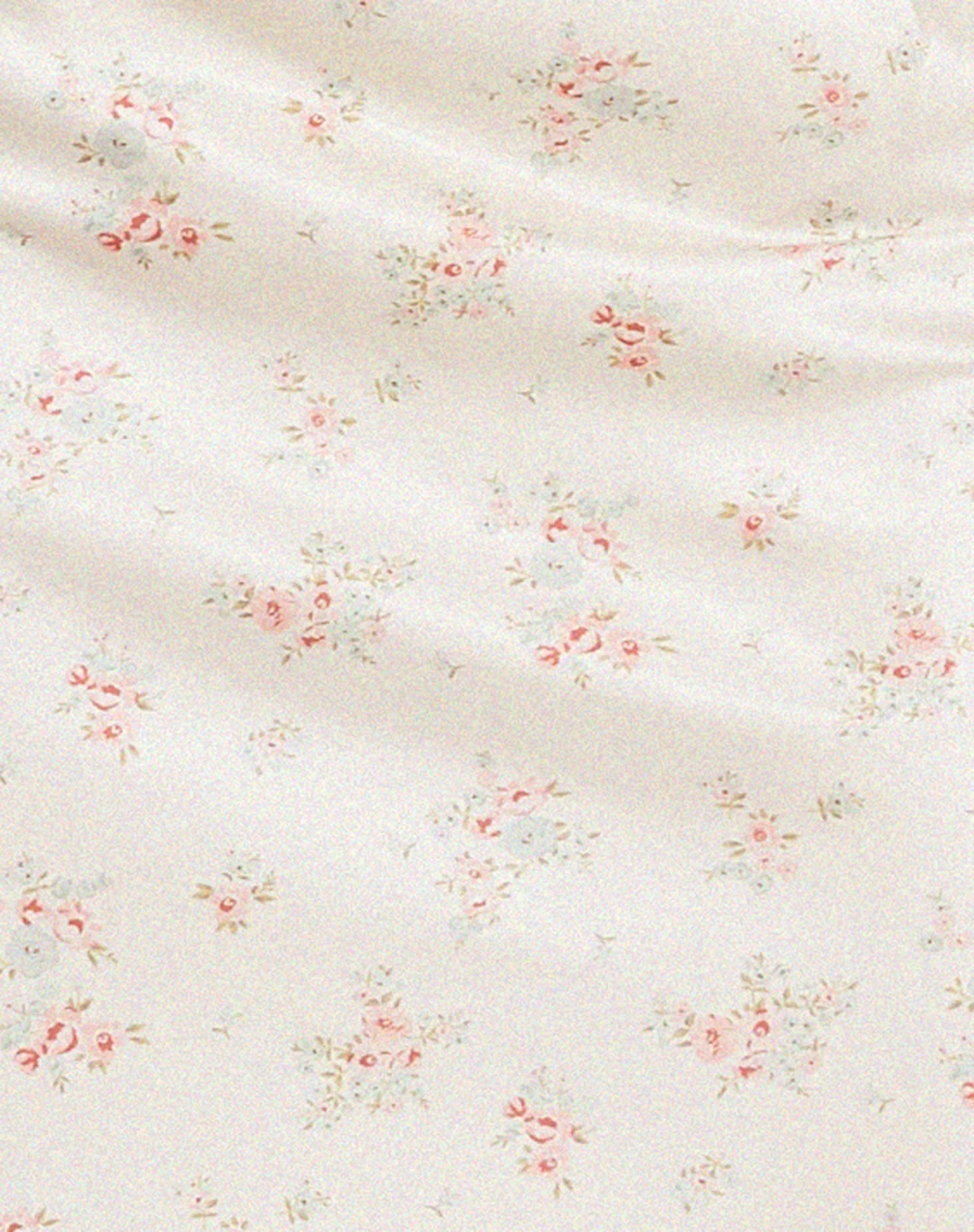 Piya Midi Skirt In Satin Vintage Rose Garland 7 Piya Midi Skirt In Satin Vintage Rose Garland - Image 7