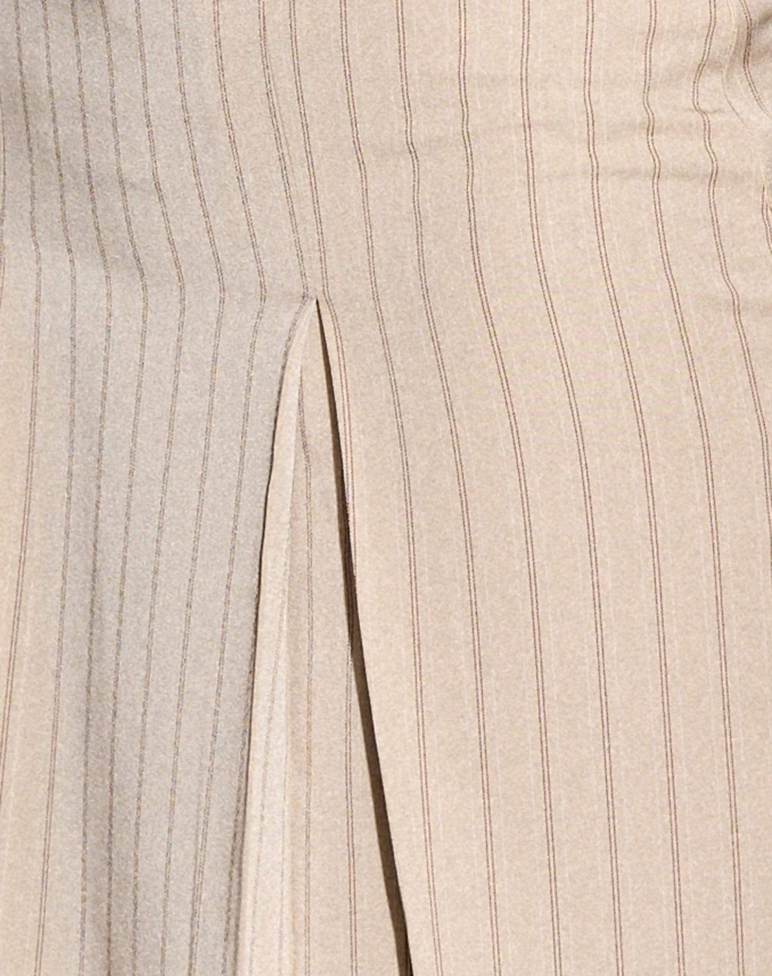 Lia Pleated Midi Skirt In Tailoring Tan Pinstripe 7 Lia Pleated Midi Skirt In Tailoring Tan Pinstripe - Image 7