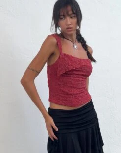 Tasdi Low Waist Slinky Mini Skirt In Black -Outlet Modi Vora Store SAMBU TOP RED LACE TASDI MINI SKIRT BLACK SLINKY 1 89a8256c 4a28 489c 9324 60a37bfa95f8