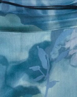 Tyler Mini Skirt In Watercolour Floral Blue -Outlet Modi Vora Store SHAHIRA TOP TYLER SKIRT WATERCOLOUR FLORAL BLUE 1 S