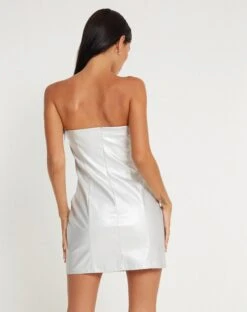 Outlet Modi Vora Store -Outlet Modi Vora Store SIENA DRESS SILVER 111148395