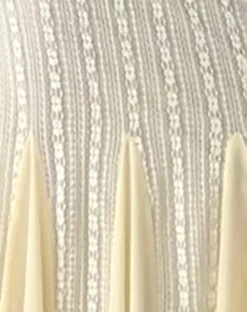 Betharia Frill Detail Midi Skirt In Cream Lace -Outlet Modi Vora Store SIMRAN ROSETTE BARDOT TOP LACE CREAM BETHARIA FRILL MIDI SKIRT LACE CREAM 1