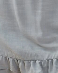 Svajone Frill Hem Halter Mini Dress In Baby Blue -Outlet Modi Vora Store SVAJONE DRESS LIGHT BLUE189D391