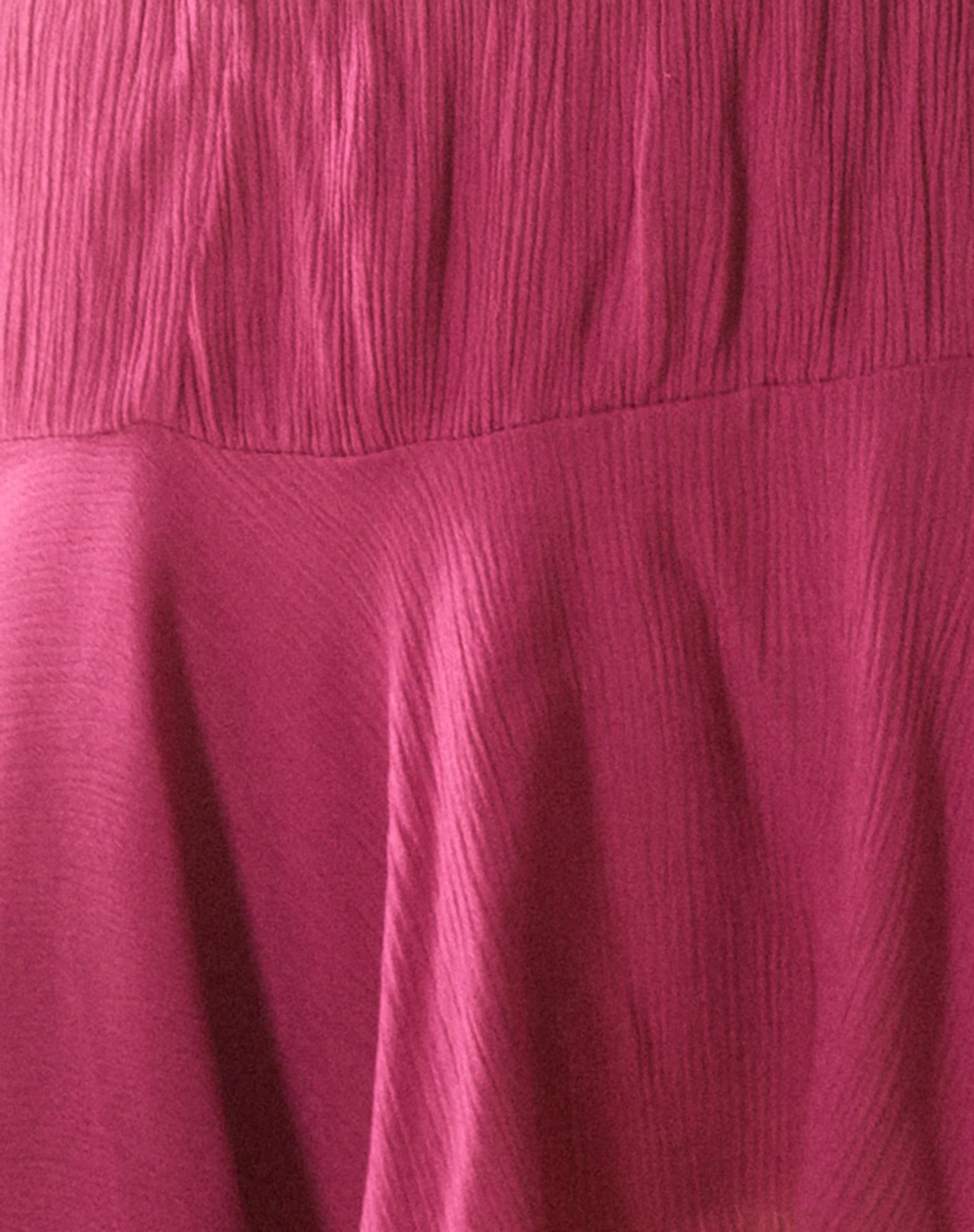 Daco Waterfall Mini Skirt In Rose Crinkle 8 Daco Waterfall Mini Skirt In Rose Crinkle - Image 8