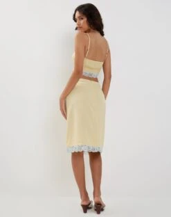 Resika Low Rise Midi Skirt In Satin Pale Yellow 9 Resika Low Rise Midi Skirt In Satin Pale Yellow -Outlet Modi Vora Store VIRNI CAMI TOP AND RESIKA SKIRT PALE YELLOW 51199031 0bb1a9b1 637c 45bc ab75 73bbe493dc2d