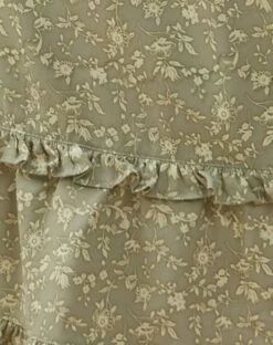 Wala Midi Skirt In Ditsy Floral Green -Outlet Modi Vora Store WALA SKIRT GREEN DITSY MIXED FLORAL190D694