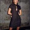 Yanzi Mini Dress In Black