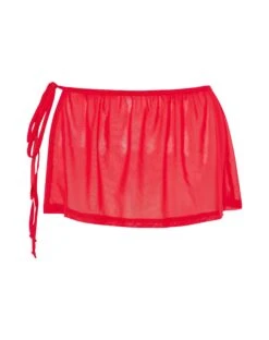 Yargo Mesh Sarong In Scarlet Red -Outlet Modi Vora Store YARGO BIKINI SARONG MESH SCARLET copy